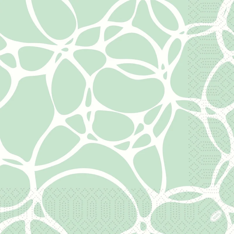 Tovaglioli 40x40 cm 3 strati 1/4 piega Ocean Mint | Confezione (250 pezzi)
