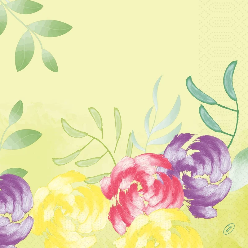 Tovaglioli 40x40 cm 3 strati Soft Tropics - Tovaglioli di carta di alta qualità | Confezione (250 pezzi)