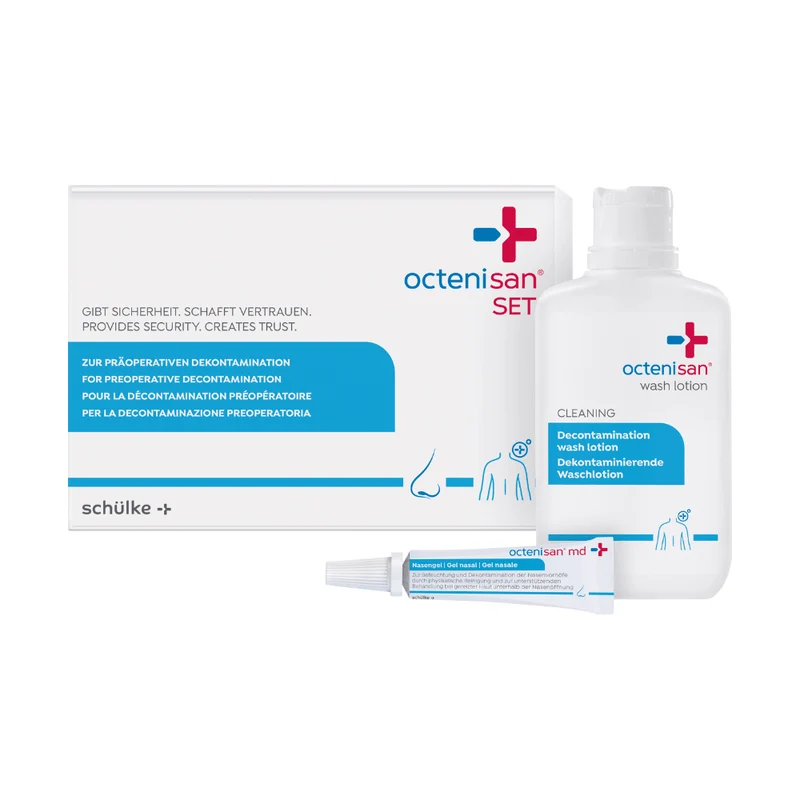 Set Schülke Octenisan®, wachotion and naso gel, 2 parti | Pacchetto (1 set)