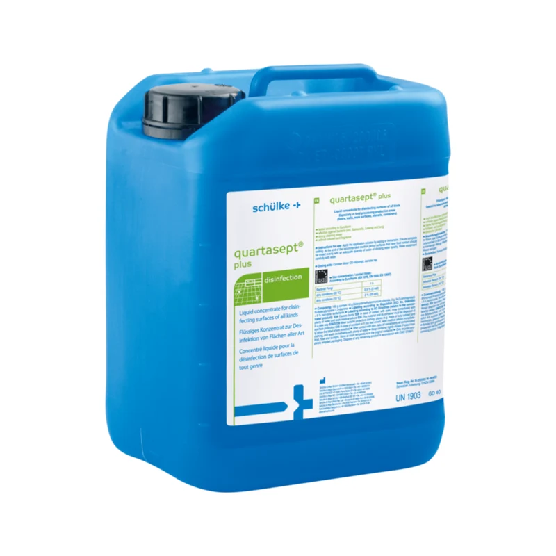 Schülke Quartasept® Plus, concentrato liquido per la disinfezione superficiale, 5 litri | Contenitore (5 L)