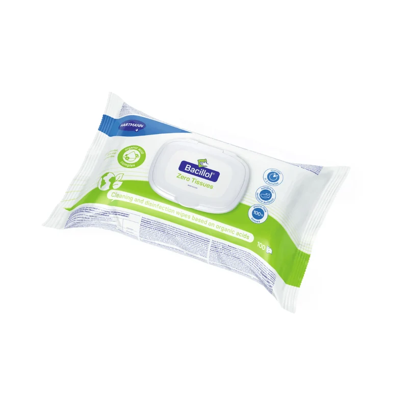 Hartmann Bacillola® Zero Tissues salviette disinfettanti rapide | Confezione (1 pezzo)