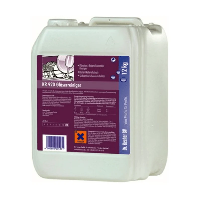 Dr. Becher Cleaner di vetro KR920 - 12 kg | Contenitore (12 kg)