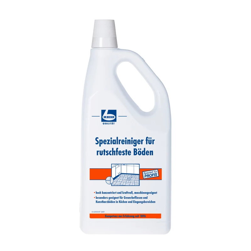 Dr. Becher Detergente specifico per pavimenti antiscivolo | Flacone (2 l)
