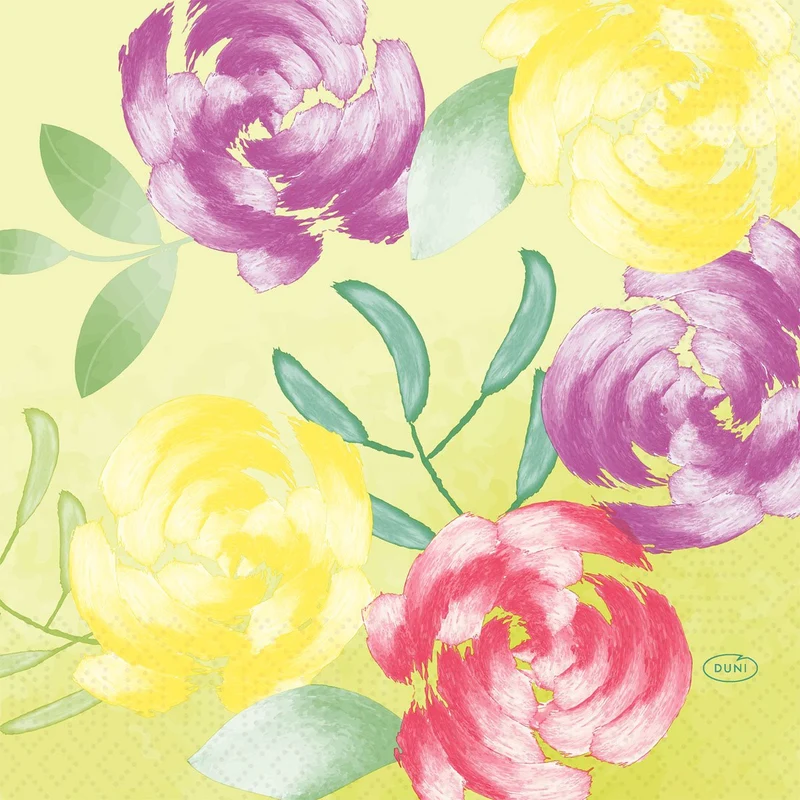 Tovaglioli 33 cm 3 strati Soft Tropics - Tovaglioli di carta di alta qualità | Confezione (50 pezzi)