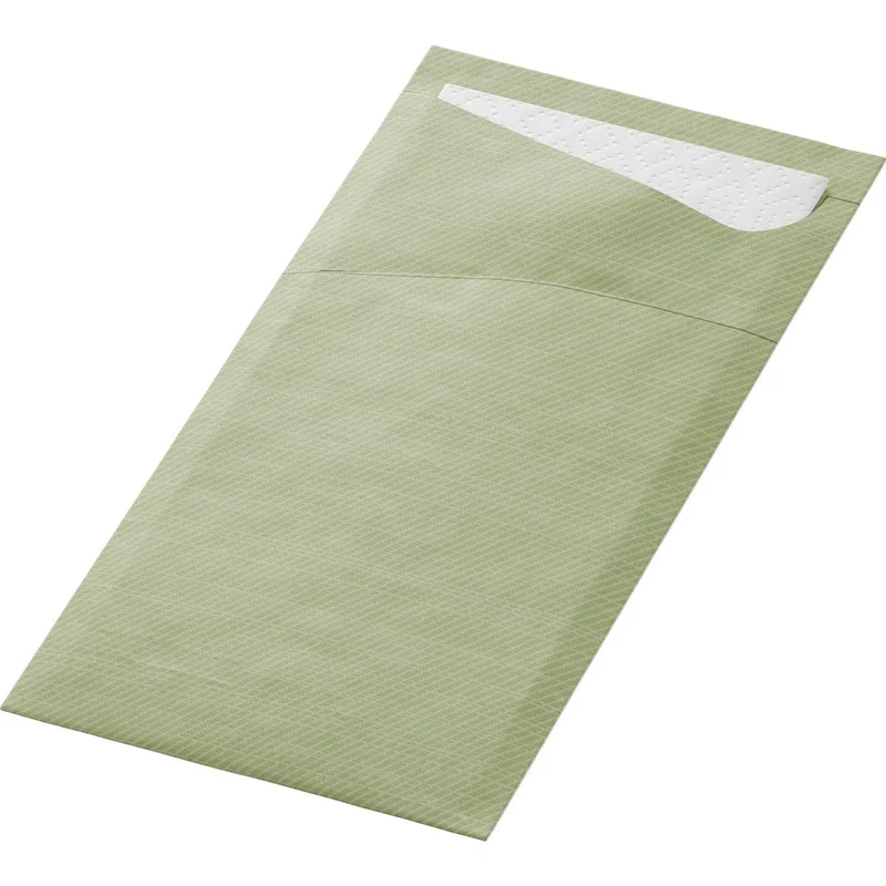 SACCHETTO verde pistacchio 190x85 mm - Borsa di alta qualità | Confezione (100 pezzi)