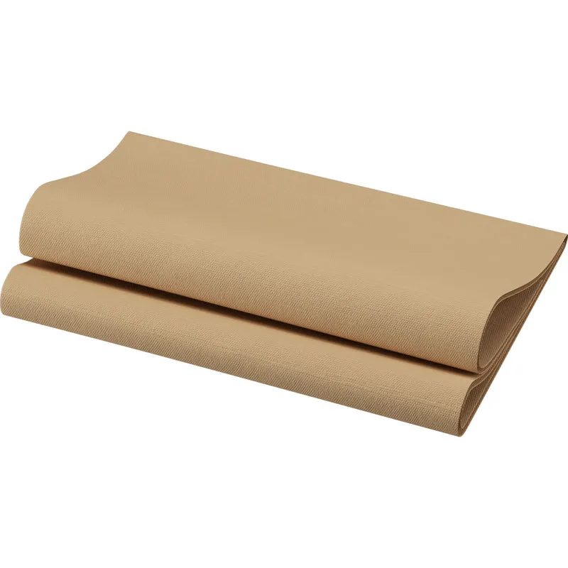 Tovaglioli Bio-Dunisoft 40x40 cm marrone naturale | Confezione (60 pezzi)