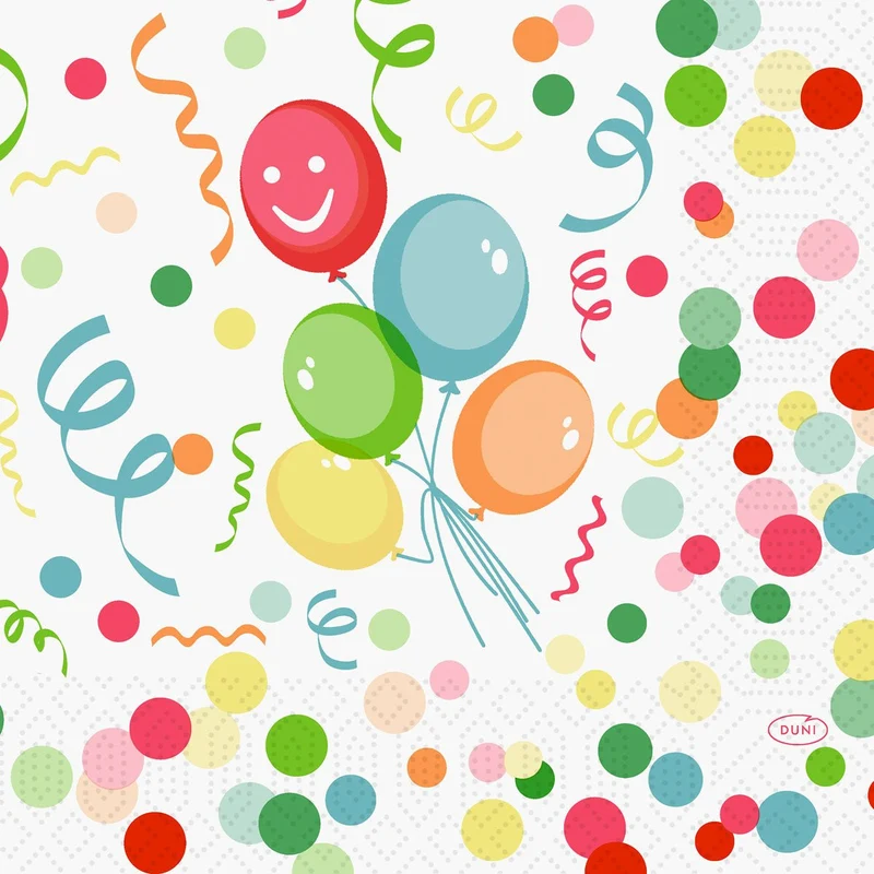 Zellt.-Serv.33 3lg 1/4 Happy Bubbles Ballon | Confezione (250 pezzi)