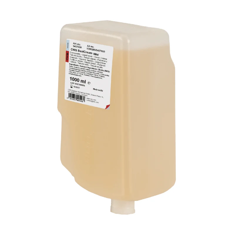 Crema di sapone CWS Best Scream Mild 1000 ml Pacchetto di ricarica Sap | Bottiglia (1000 ml)