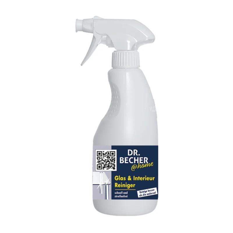 DR.BECHER @home Vetro e detergente per interni | Bottiglia (500 ml)
