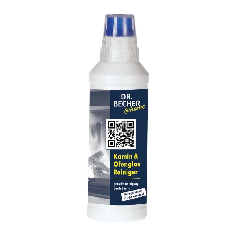 DR.BECHER @home Camino e detergente in vetro da forno | Bottiglia (500 ml)