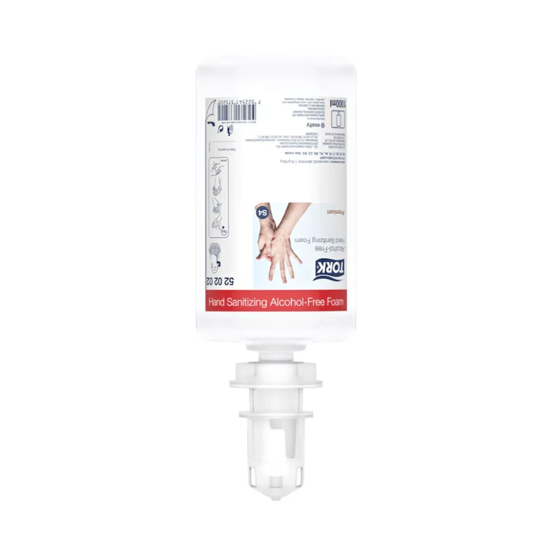 TORK 520202 Nord -Seepufina in schiuma di disinfezione a mano Premium S4 | Cartone (6 bottiglie)