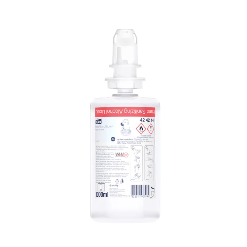 TORK 424214 Disinfettante a mano Disinfettante extra | Cartone (6 bottiglie)