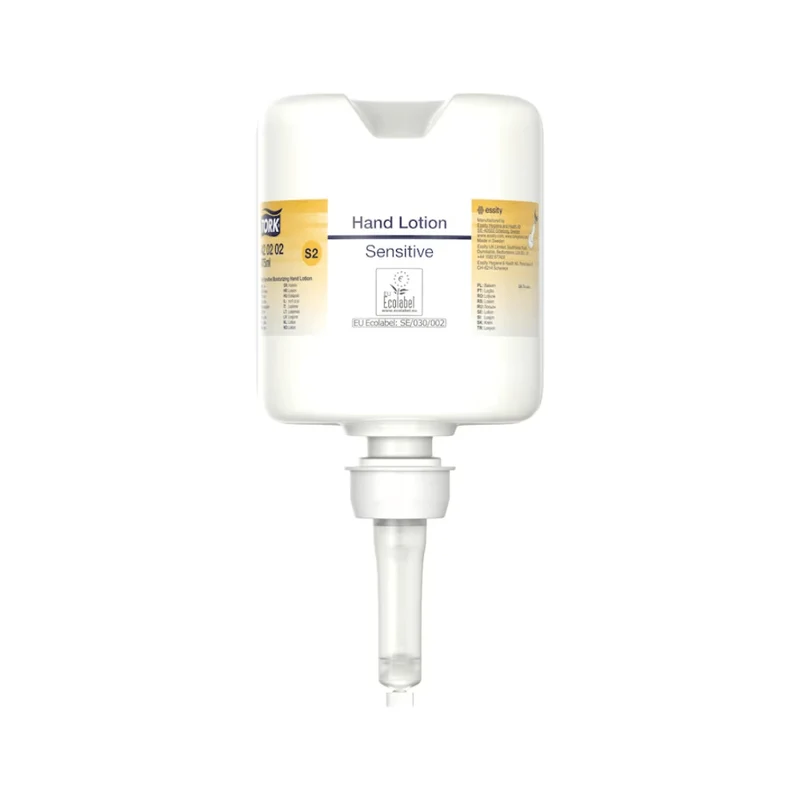 TORK 420202 Premium di disinfezione a mano idratante sensibile | Cartone (8 bottiglie)
