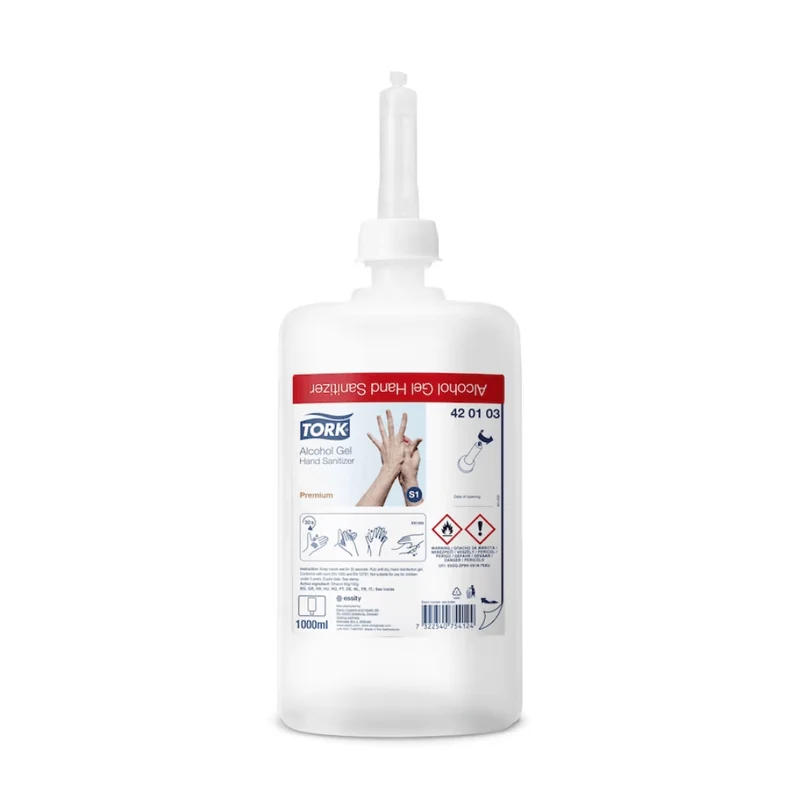 TORK 420103 TORK HANDDESSINFEZIONE GEL PREMIUM 1000 ML | Cartone (6 bottiglie)