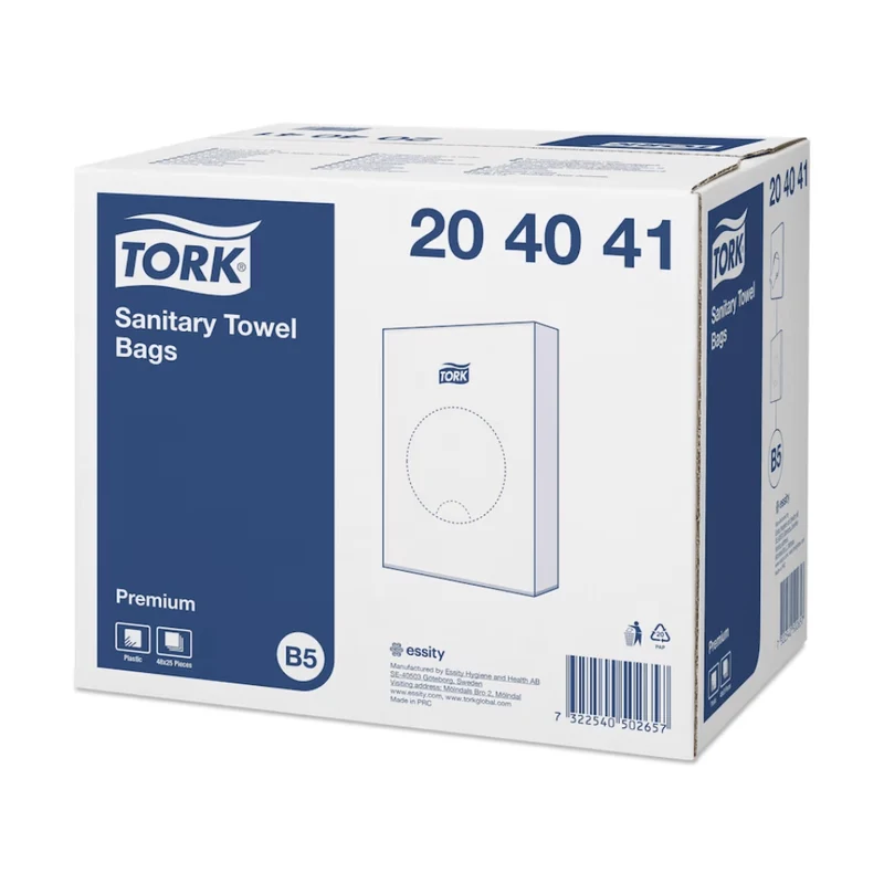 TORK 204041 BASSO HYGIENE BIANCO B5 | Cartone (48 pacchetti)