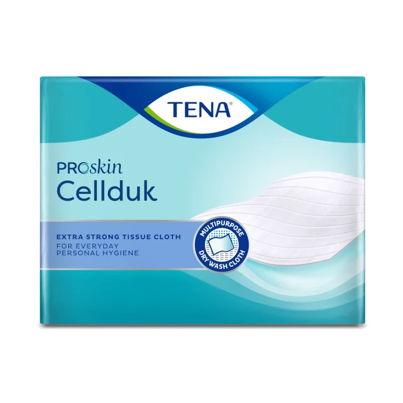 Asciugamano asciugale Tena Proskin Cellduk 25 x 26 cm | Pack (200 pezzi)
