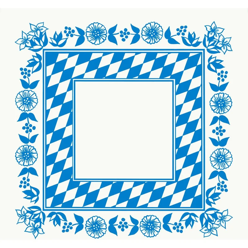 Dunicel Tovaglia centrale 84x84 cm, Bayer-Raute | Confezione (20 pezzi)