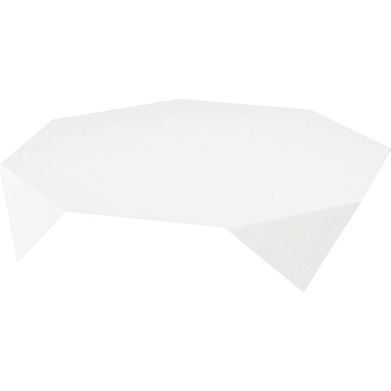 Tovaglia Dunisilk 84x84 cm Linnea bianca - Elegante decorazione da tavola | Confezione (100 pezzi)
