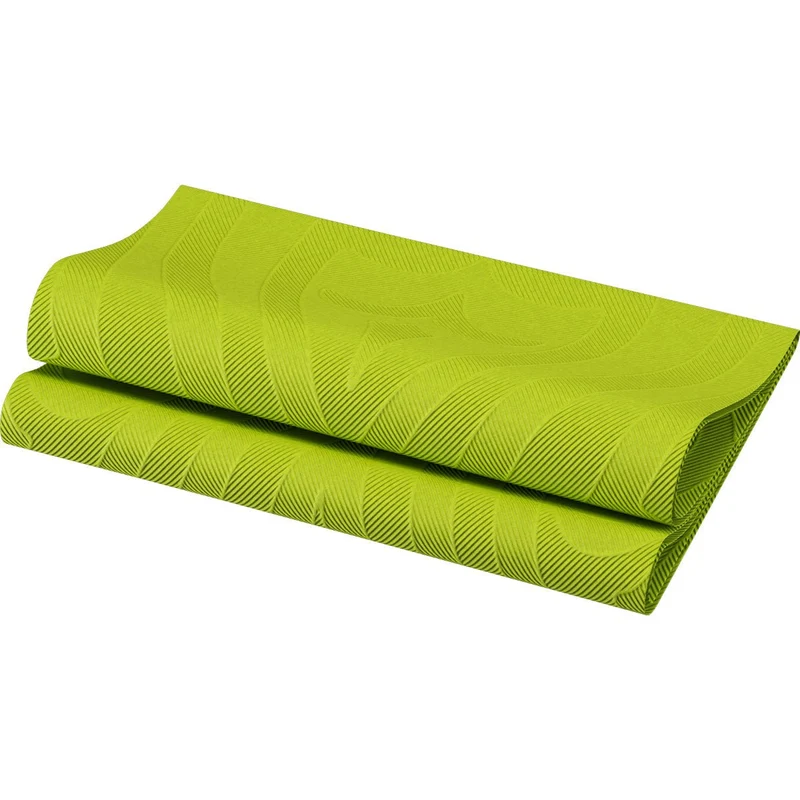 Elegance Tovagliolo 40x40 cm, Lily Kiwi - Decorazione da tavola di alta qualità | Confezione (40 tovaglioli)