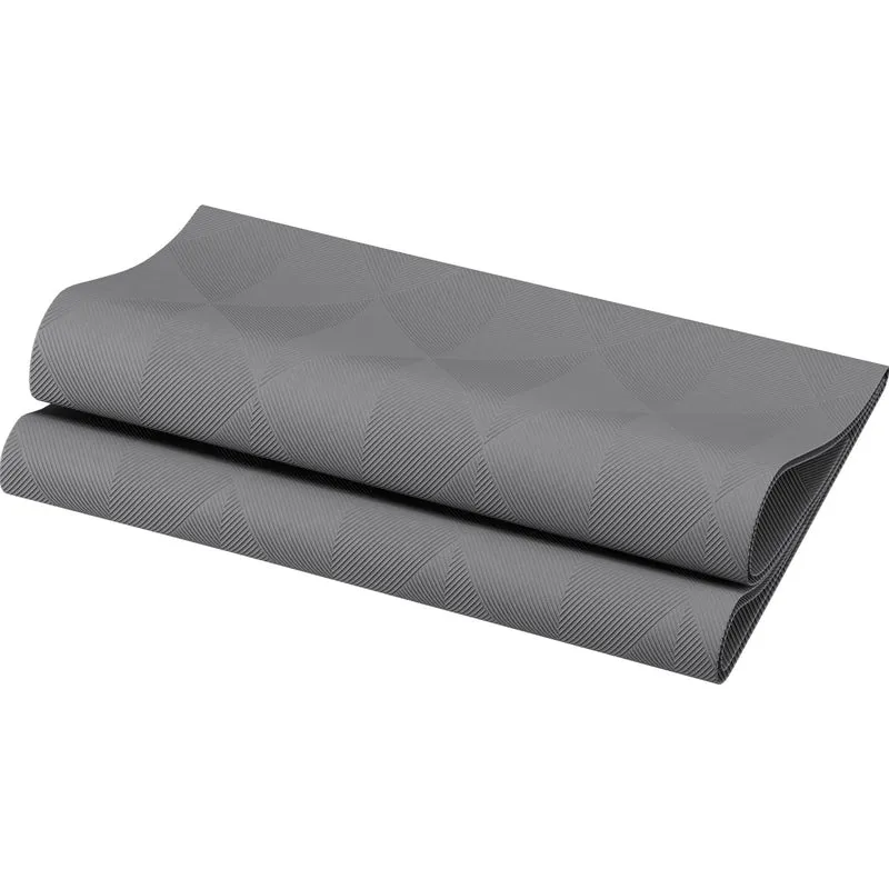Elegance Tovaglioli 40x40 cm, granito grigio - Decorazione da tavola di alta qualità | Confezione (40 tovaglioli)