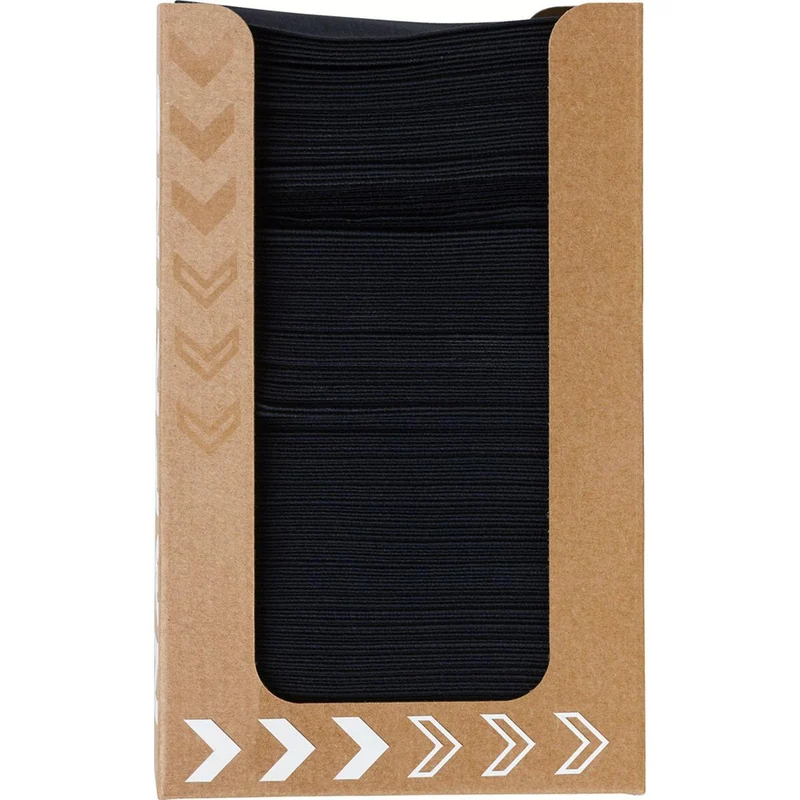 Bio-dunisoft tovagliolo box 20 x 20 cm nero