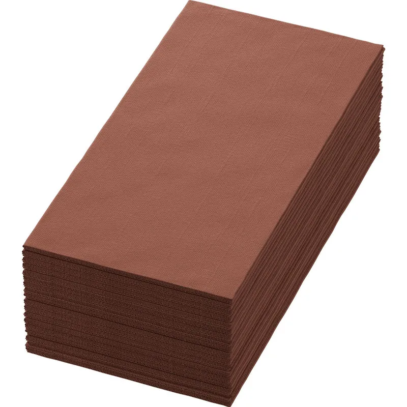 Zellt tovaglioli 40x40 cm, 3 strati, castagna | Confezione (250 tovaglioli)