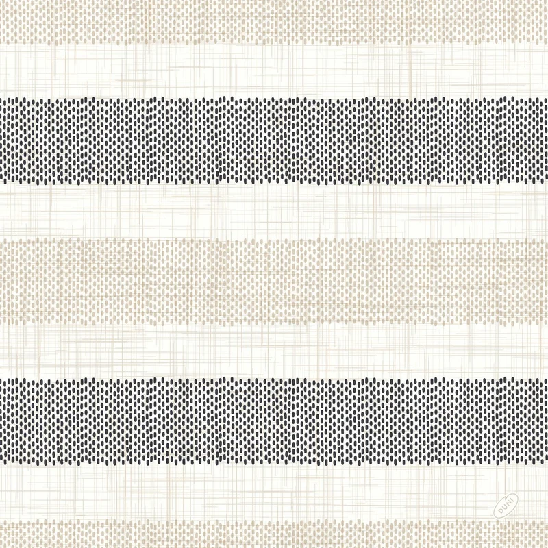 Zellt tovaglioli 40x40 cm Classico Rigato nero | Confezione (50 tovaglioli)