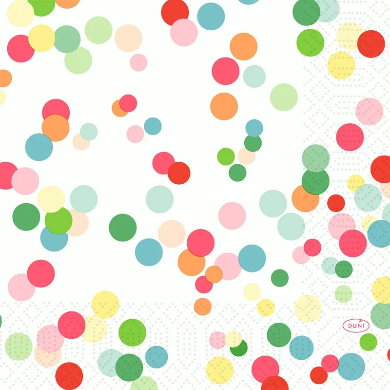 Tovaglioli di carta 33x33 cm, 3 strati, Happy Bubbles | Confezione (50 tovaglioli)