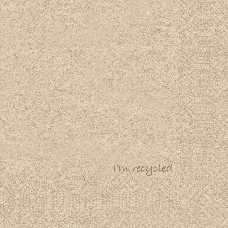 Zellt.Serv.33x33 2lg. 1/4 Sono tovaglioli di carta riciclata | Confezione (300 tovaglioli)