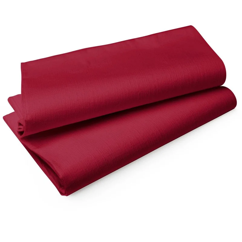 Evolin Tovaglia centrale 84x84 cm bordeaux - Tovaglia di alta qualità | Confezione (84 pezzi)