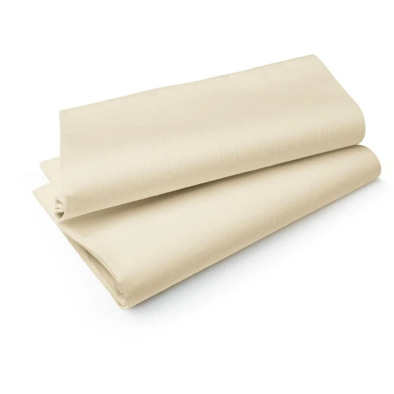 Evolin Tovaglia centrale 84x84 cm, crema - Elegante decorazione da tavola per ogni occasione | Confezione (84 pezzi)