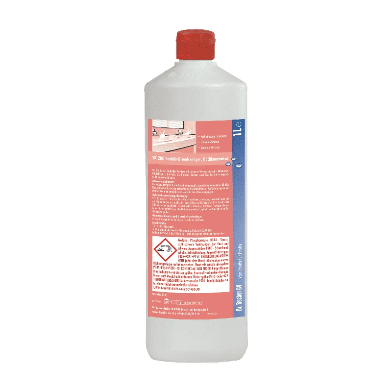 Dr. Becher SR 200 Signitario Cleaner BASIC ad alto concentrato - 1 litro | Bottiglia (1 l)