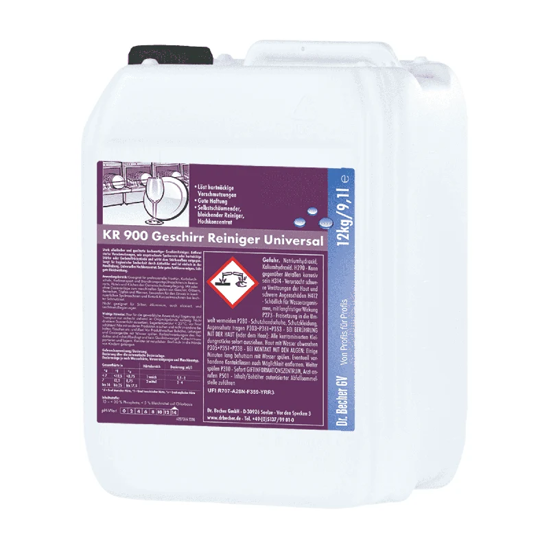 Dr. Becher KR 900 piatti per pulitore universale - 12 o 25 kg