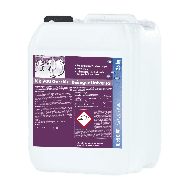 Dr. Becher KR 900 piatti per pulitore universale - 12 o 25 kg