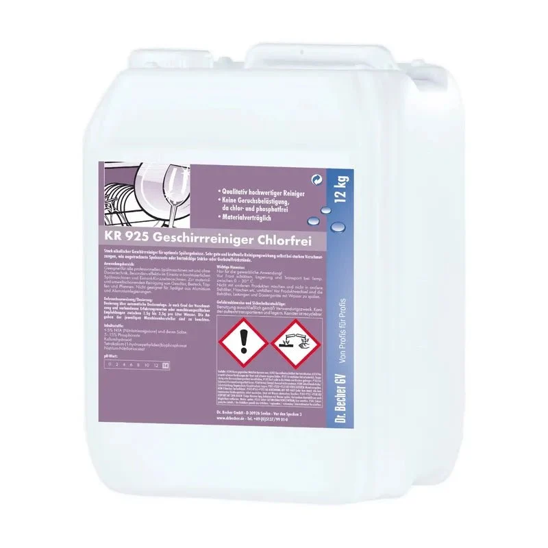 Dr. Becher KR 925 detergenti per stoviglie per lavastoviglie professionali