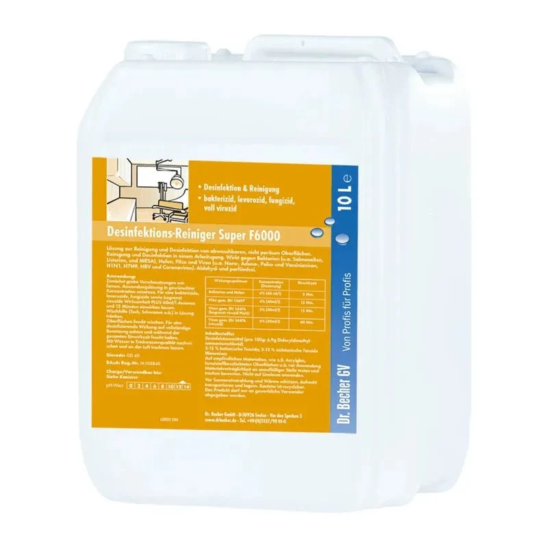 Dr. Becher Disinfezione Cleaner Super F6000