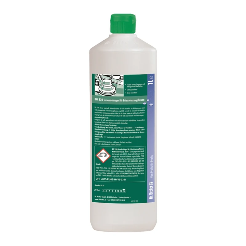 Dr. Becher BO 330 Cleaner di base per piastrelle in grestratura in porcellana