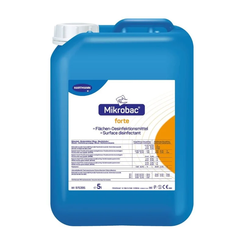 Detergente disinfettante per superfici Bode Mikrobac® forte - 5 litri | Tanica (5 l)