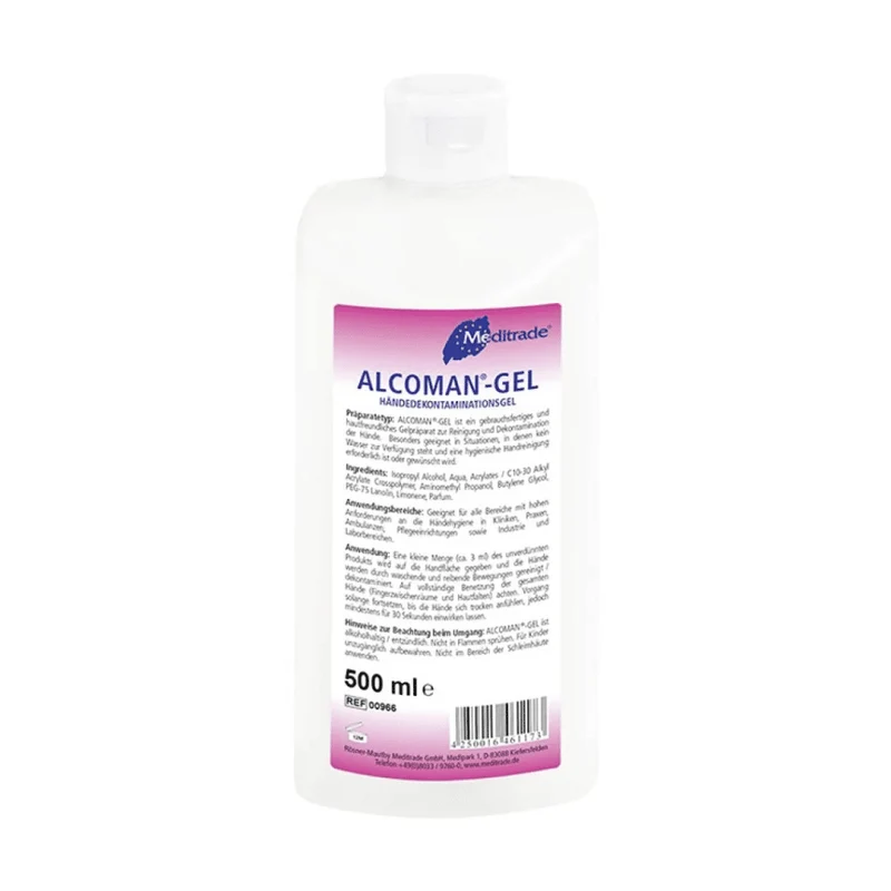 Disinfezione a mano di gel meditrade Alcomp®