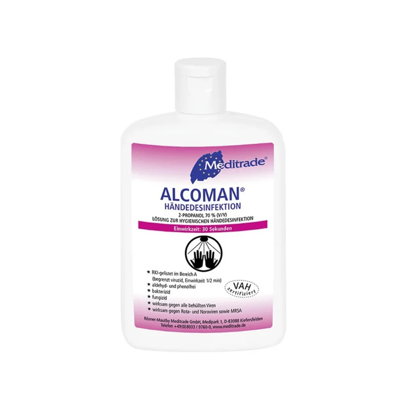 Disinfettante a mano Meditrade AlComan® - 150 ml | Bottiglia (150 ml)