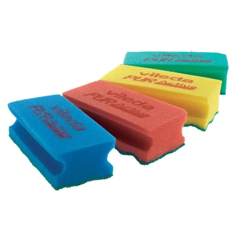 VILEDA PUR Sponge Active Professional Cleaning Sponge - 10 pezzi