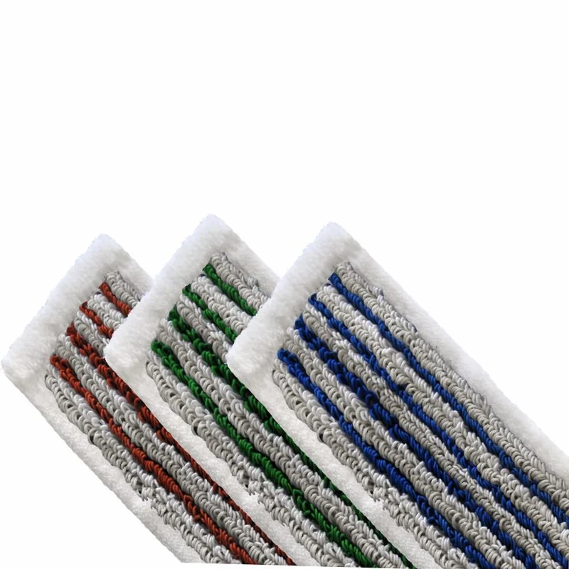 Arcora Mocio piatto rosso Hospital Hygiene Plus con copertina speciale tasca in poliestere 40 cm | Cartone (75 pezzi)