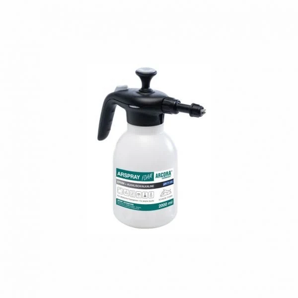 Arcora Arspray Tec-Two Foamer Spruzzatore 2000 Ml Grigio-Nero Epdm = Alcalino | Confezione (1 Pezzo)