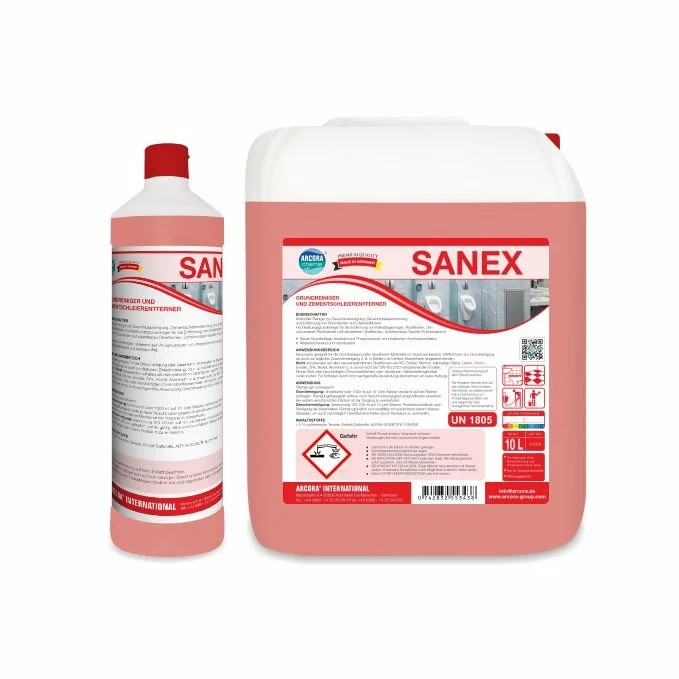 Arcora Sanex Grund Cleaner e Cement Veil Remover