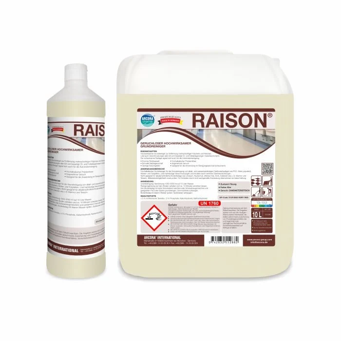 Arcora raison inodo inodore altamente efficace detergente di base