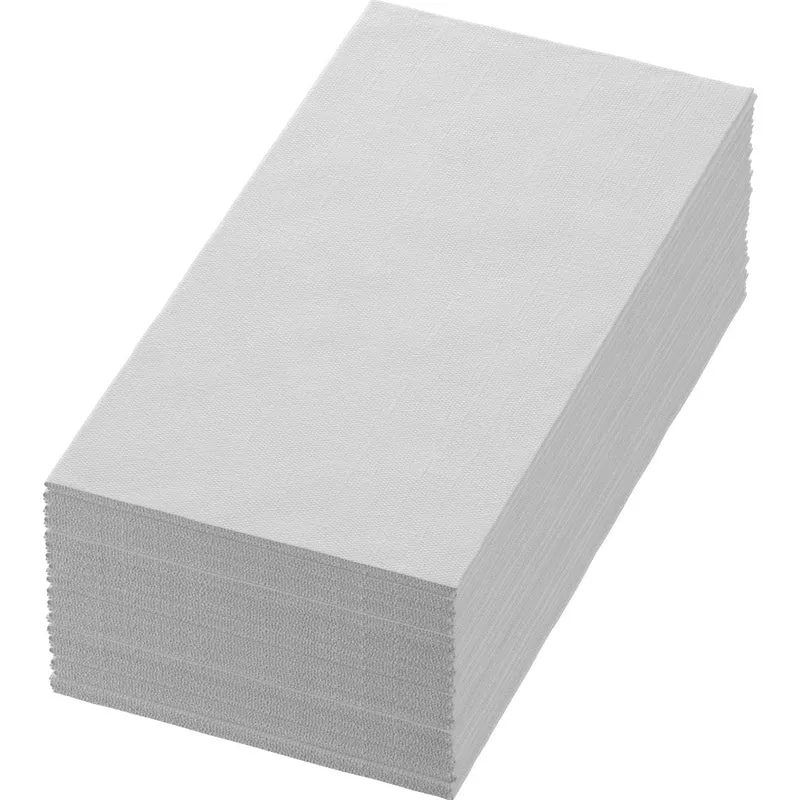 Tovaglioli 40x40 cm, 2 strati, bianco | Confezione (300 tovaglioli)