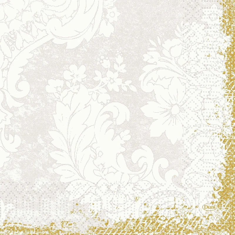 Tovaglioli di cellulosa 33x33 cm, 3 strati, Royal White | Confezione (250 tovaglioli)