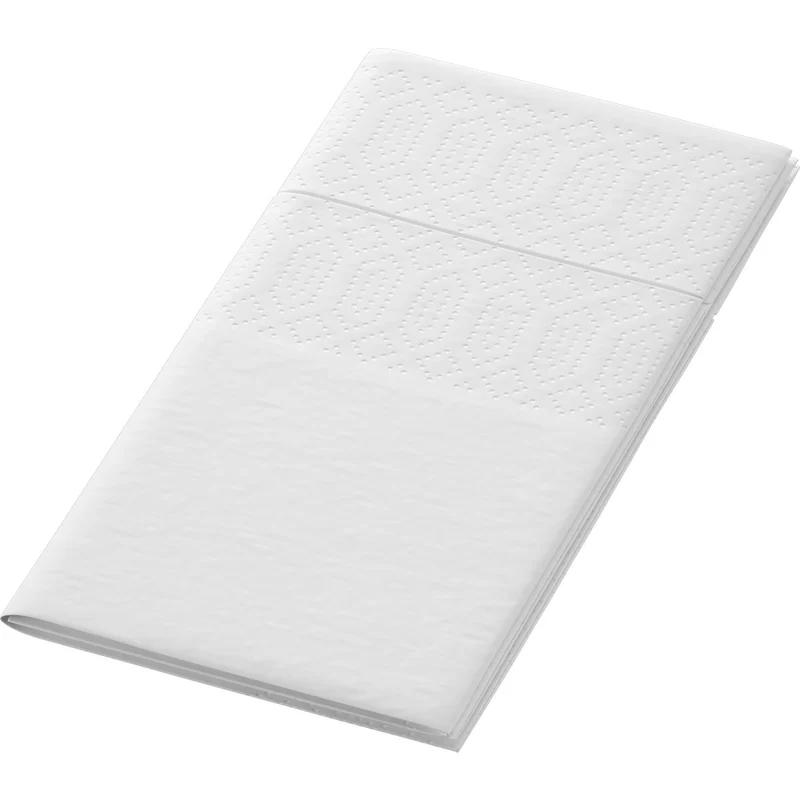 Zellt.Serv. 33x33 cm, 3 strati, 1/8 KF, bianco - Tovaglioli di alta qualità | Confezione (250 tovaglioli)