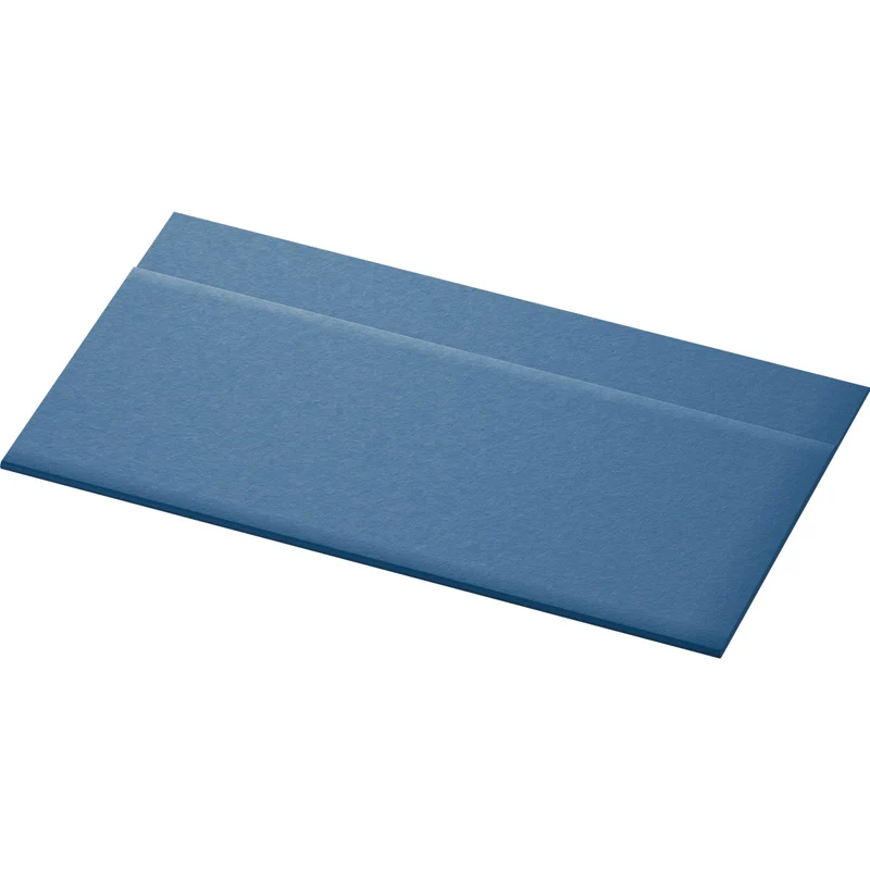 Tovaglioli di cellulosa 33x32 cm, 1 strato, blu scuro - confezione da 6x750 | Confezione (750 tovaglioli)