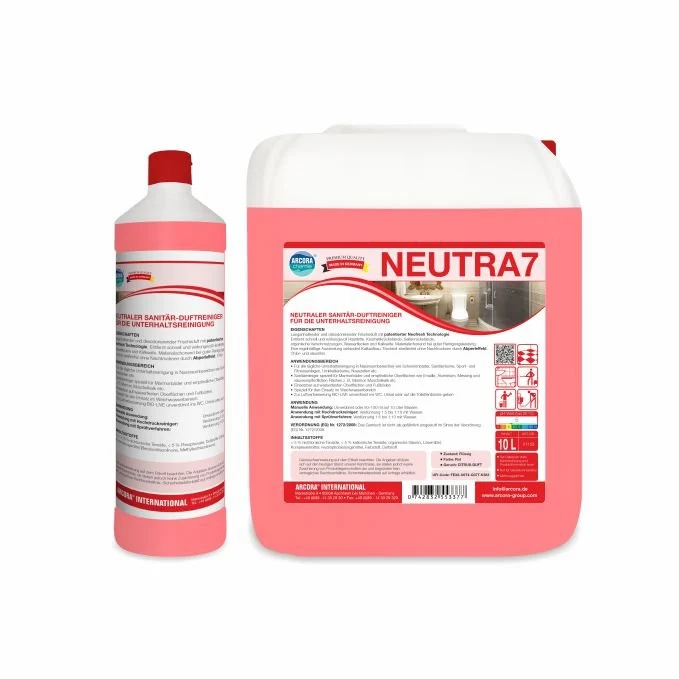 Arcora neutra 7 detergente per fragranze sanitarie neutro per la pulizia della manutenzione